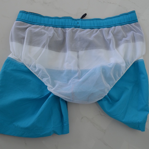 Nasutica swim shorts striped quick dry men bathing - Picture 4 of 4